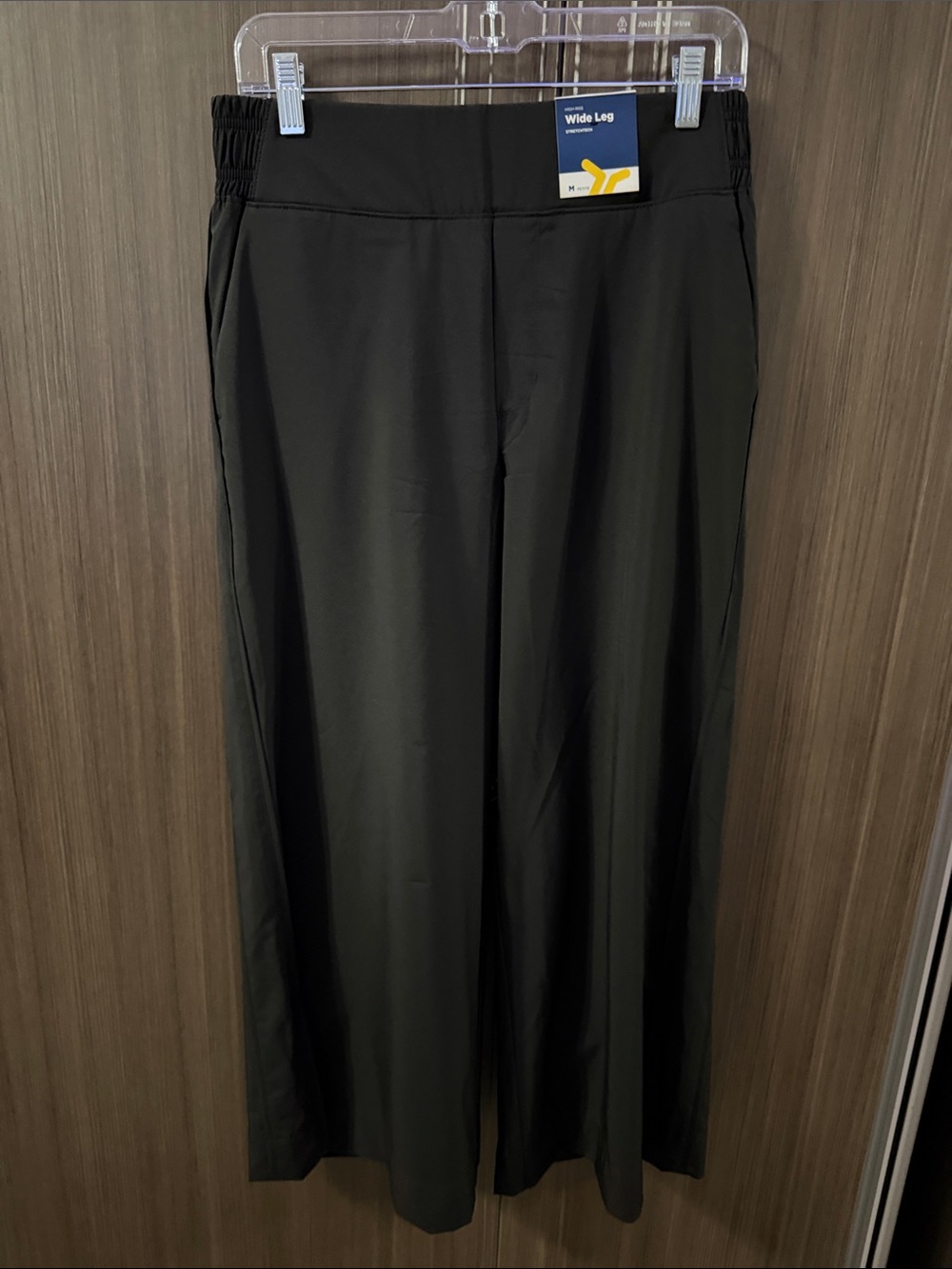 Old Navy Black Wide-Leg Pull-On Pants